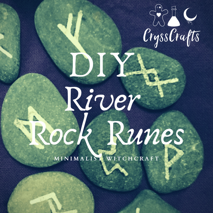 DIY River Rock Runes