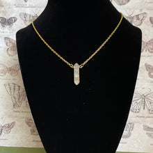 Load image into Gallery viewer, Citrine Crystal Point Necklace