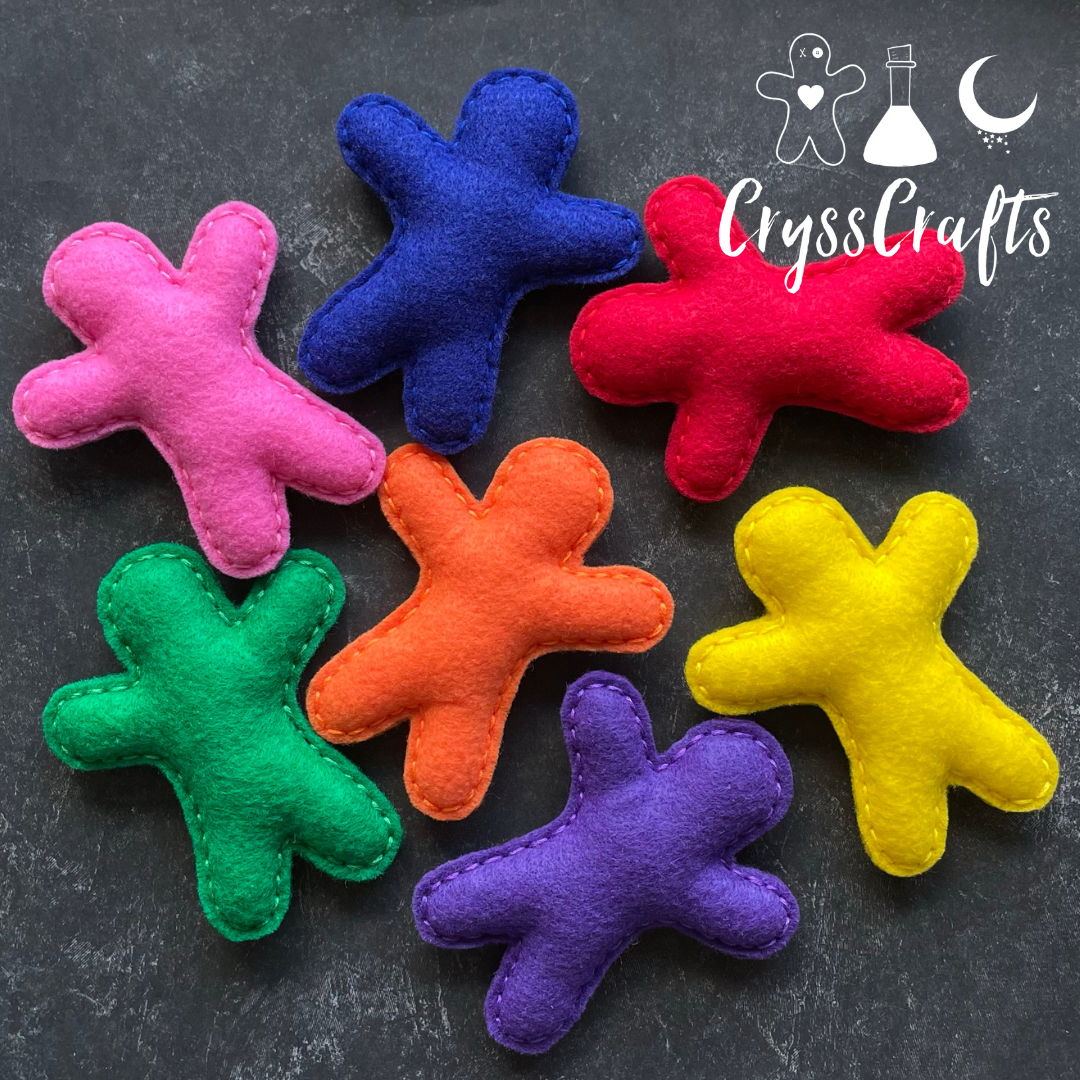 Sample Poppet Peculiar Poppet Doll BLANK Color Poppet – CryssCrafts