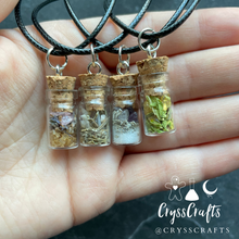 Load image into Gallery viewer, Mini Spell Jar Necklace