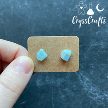 Load image into Gallery viewer, Natural Stone Chip Stud Earrings